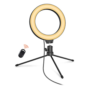 Influencer-Gadget: Wechamp Selfie Ringlicht mit Smartphone-Stativ für nur 10,99€ inkl. Prime-Versand