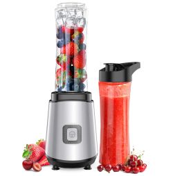 Horett Smoothie Maker mit 2x 600ml Tritan Flaschen für 19,99€