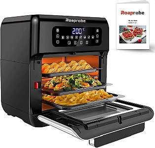 Roaprobe Heißluftfriteuse XXL (10 Liter, LED-Touchscreen) für 79,99€ inkl. Versand