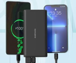 Ev@tronic 10.000 mAh Powerbank mit USB A und USB C für 12,49€