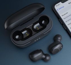 Haylou GT5 TWS Bluetooth In-Ears mit USB C und bis zu 28 Std. Gesamtspielzeit für 15,59€