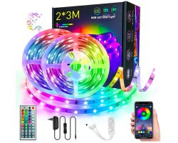 6m Onehous Led Strip mit Fernbedienung und Bluetooth App-Steuerung für 10,49€