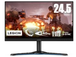 24,5″ Full HD Monitor Lenovo Legion Y25-25 mit 240Hz für nur 179€