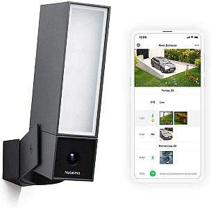 Netatmo Presence Outdoor-Überwachungskamera mit integrierter Beleuchtung für 199€ (statt 230€)