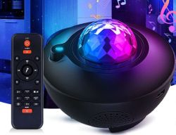 Ceshu LED Sternenhimmel Projektor mit integriertem Bluetooth-Speaker für 13,99€