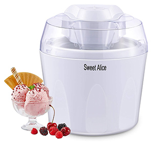 Sweet Alice Eismaschine (1,5 L Fasssungsvermögen) für nur 29,40€ inkl. Versand