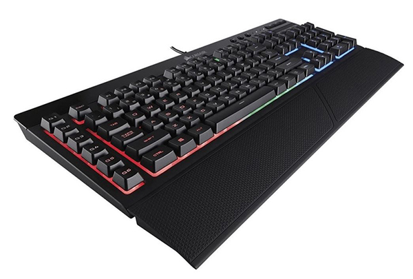 Corsair K55 Gaming Tastatur (Multi-Color RGB Beleuchtung, QWERTZ) für nur 39,99€ (statt 52,99€)