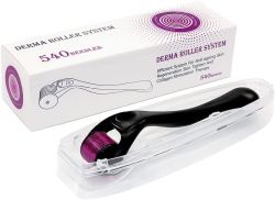 Pink Rhyme Dermaroller Microneedling Roller zur Bartpflege für 4,99€