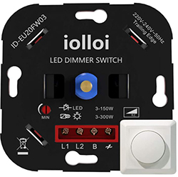 iolloi LED-Dimmer Schalter für nur 11,38€