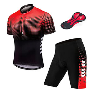 TOMSHOO Herren Radtrikot-Set für nur 17,49€ inkl. Prime-Versand