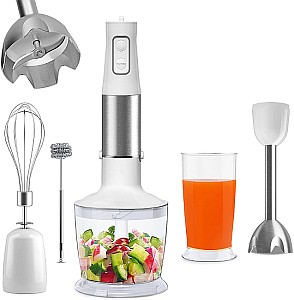 Yukkary 5-in-1 Stabmixer aus Edelstahl mit 1000W für 25,99€