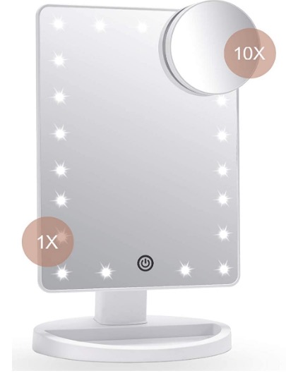 FASCINATE Make-up-Spiegel mit LED-Licht für nur 13,19€
