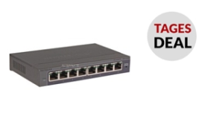 Netgear GS108E 8-Port Gigabit Managed Switch für 24,99€ inkl. Versand