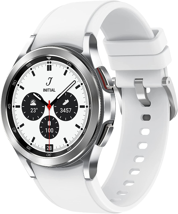 Amazon Warehouse-Deal „Wie neu“: Samsung Galaxy Watch4 Classic, BT, 42 mm, Silver, 36 Monate Herstellergarantie nur 127,12€