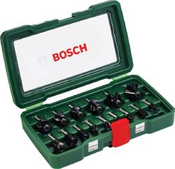 15-teiliges Bosch HM-Fräserset mit 8mm Schaft (2607019469) für 44,99€