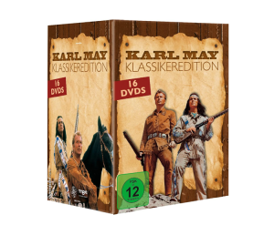 Karl May Klassiker-Edition mit 16 DVDs für 36,97€