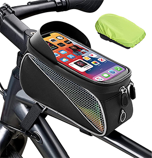 Pricedrop: F-wheel Fahrrad Rahmentasche mit Smartphone-Fach für 8,99€ inkl. Prime-Versand