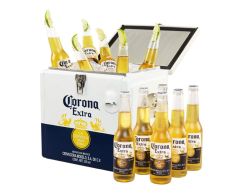 Pricedrop! Corona Extra Coolbox mit 12 Flaschen Corona Extra Premium Lagerbier für 44,99€