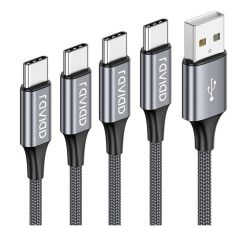 USB Typ C Kabel 4er Pack für nur 9,89€ (statt 12,99€)