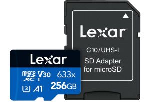 Lexar High-Performance 633x Micro SD Karte 256GB für 18,18€