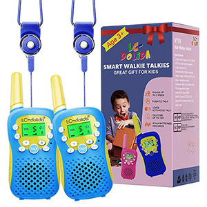 2er-Pack LC-dolida Kinder Walkie Talkies für nur 13,99€ inkl. Prime-Versand – 3er-Pack für nur 18,49€