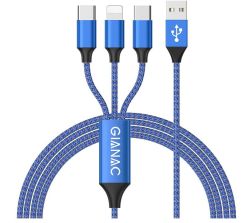 GIANAC 3-in-1 Multi USB Kabel für nur 5,49€ inkl. Prime-Versand (statt 6,99€)