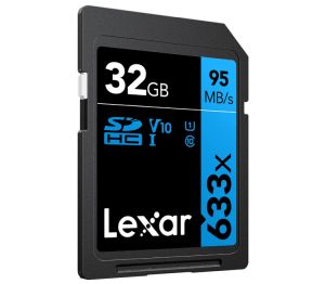 Lexar Professional 633x SD Karte 32GB (LSD32GCB1EU633) für 5,85€