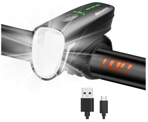 Aeoured LED Fahrradlicht (per USB aufladbar) für nur 19,79€