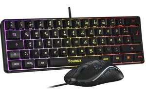 Anivia Gaming Tastatur und Maus mit RGB Beleuchtung für 14,49€
