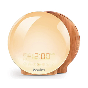 COULAX Tageslichtwecker (20 Helligkeitsstufen, 7 verschiedene Klänge, UKW-Radio) für 29,99€ (statt 49,99€)