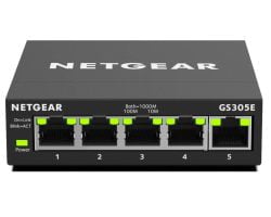 Netgear GS305E 5-Port Gigabit Managed Switch für 22,90€