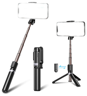 CIRYCASE Bluetooth Selfie Stick mit Stativ für nur 8,49€ inkl. Prime-Versand