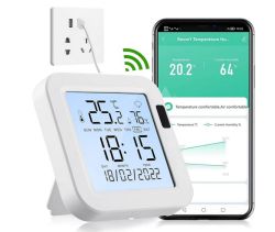 WiFi Hygrometer und Thermometer mit Alexa Support für 18,99€ (statt 32,99€)