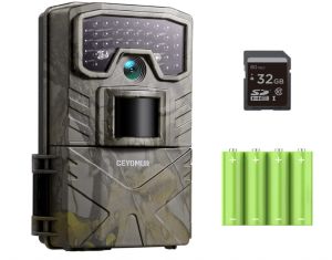 CEYOMUR 20MP HD Wildkamera mit Bewegungsmelder und Nachtsicht für günstige 34,99€