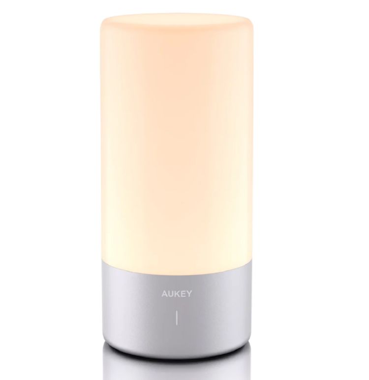 Aukey LT-T6 RGB LED Lampe mit 600lm und Touchsteuerung für 16,99€
