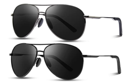 Neuer Code: Doppelpack Kunchu Flieger-Sonnenbrillen für 8,79€ (statt 18,39€)