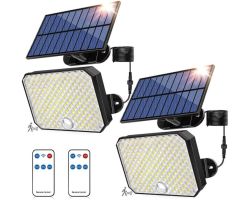2er Pack Solarlampen für Außen mit Bewegungsmelder für nur 23,39€ (statt 38,99€)
