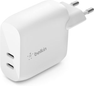 Belkin 40W USB-C Ladegerät mit zwei Ports für 17,99€ (statt 21,97€)