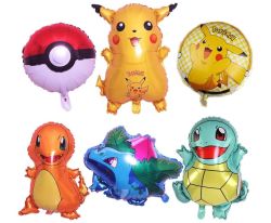HKJTOYIR Pokémon Ballons z.b für die Geburtstags-Party 6 Stück für nur 5,49€ (statt 10,99€)