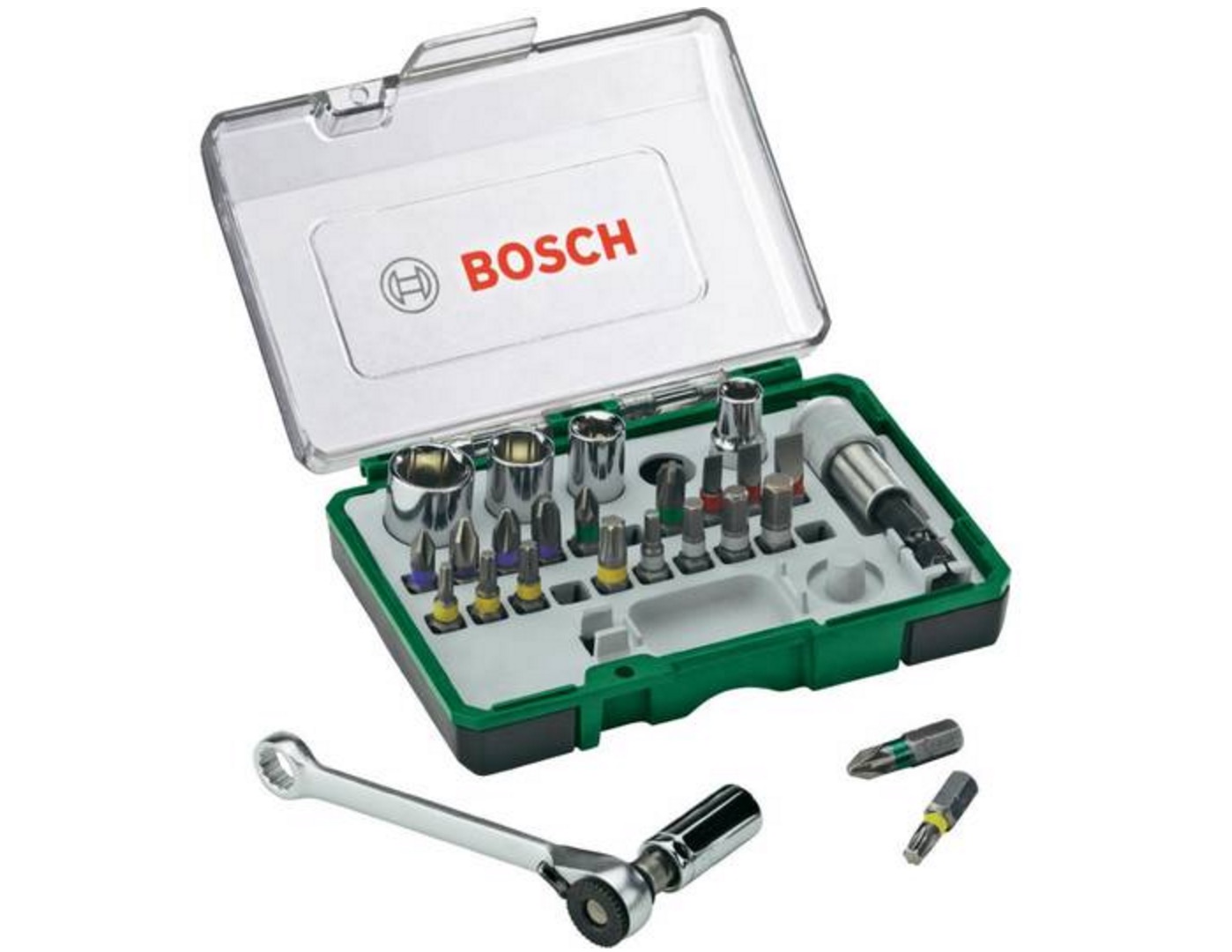 Bosch 27-teiliges Schrauberbit- und Ratschen-Set für nur 14,29€ (statt 18,94€) – Prime