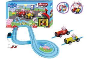 Carrera FIRST Peppa Pig Soapbox Race Rennstrecken-Set für 18,99€