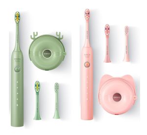 SOOCAS D3 Elektrische Zahnbürste in rosa oder grün für je 51,09€