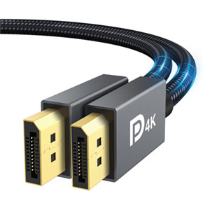 iVANKY VESA 4K Displayport Kabel (2 m, für 144Hz-Gaming-Monitor) nur 4,19€ inkl. Prime-Versand