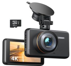 iZEEKER 4K Dashcam mit MicroSD-Karte für nur 49,99€ (statt 99,99€)