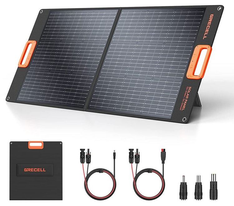 GRECELL 100W Tragbares Solarmodul für nur 109,50€ inkl. Versand