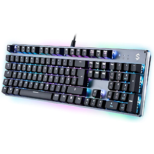 Black Shark mechanische Gaming Tastatur mit Beleuchtung nur 29,99€