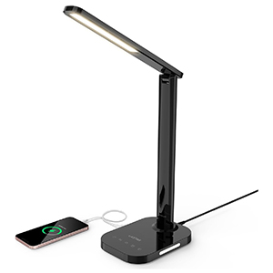 LASTAR LED-Nachttischlampe mit USB-Ladeanschluss für 19,50€ – Prime