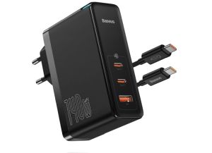 Baseus 140W 3-Port PD 3.1 GaN USB C Wandladegerät für 59,99€