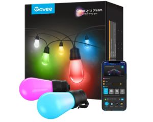 Wieder da: Govee H70203B1DE RGB LED-Lichterkette mit 15 Leuchtmitteln, WLan und Alexa Support nur 34,99€ inkl. Versand