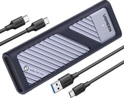 Wieder da: UGREEN SSD Gehäuse mit Kühlkissen für NVMe PCIe SSD M-Key/ M&B Key für 17,99€ (statt 23,99€)
